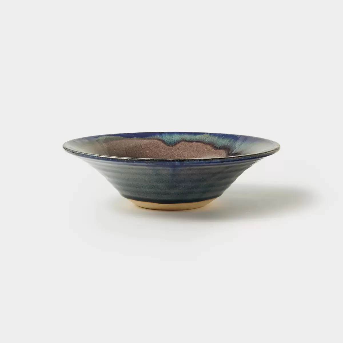 【信楽焼】信楽四季彩陶 －春分　リムボウル　弥生（やよい） φ24cm
